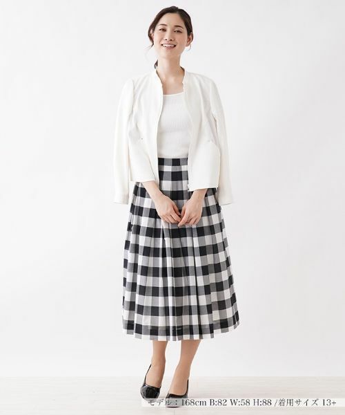 Leilian PLUS HOUSE / レリアンプラスハウス その他アウター | ジップアップブルゾン | 詳細1