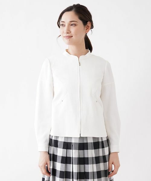 Leilian PLUS HOUSE / レリアンプラスハウス その他アウター | ジップアップブルゾン | 詳細4