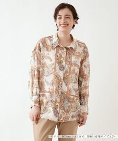 Leilian PLUS HOUSE / レリアンプラスハウス シャツ・ブラウス | 羽織ブラウス【RATTI】