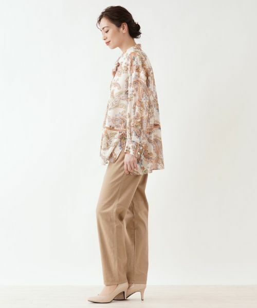 Leilian PLUS HOUSE / レリアンプラスハウス シャツ・ブラウス | 羽織ブラウス【RATTI】 | 詳細2