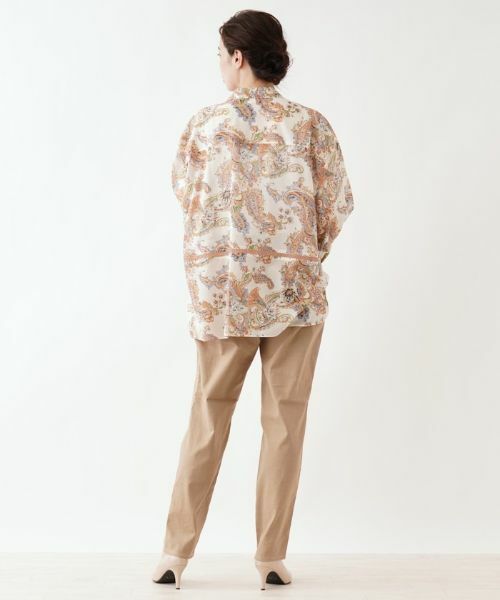 Leilian PLUS HOUSE / レリアンプラスハウス シャツ・ブラウス | 羽織ブラウス【RATTI】 | 詳細3