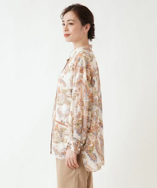 Leilian PLUS HOUSE / レリアンプラスハウス シャツ・ブラウス | 羽織ブラウス【RATTI】 | 詳細5