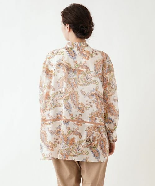 Leilian PLUS HOUSE / レリアンプラスハウス シャツ・ブラウス | 羽織ブラウス【RATTI】 | 詳細6