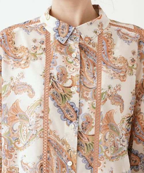 Leilian PLUS HOUSE / レリアンプラスハウス シャツ・ブラウス | 羽織ブラウス【RATTI】 | 詳細7