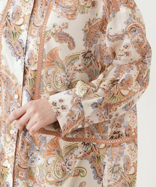 Leilian PLUS HOUSE / レリアンプラスハウス シャツ・ブラウス | 羽織ブラウス【RATTI】 | 詳細8