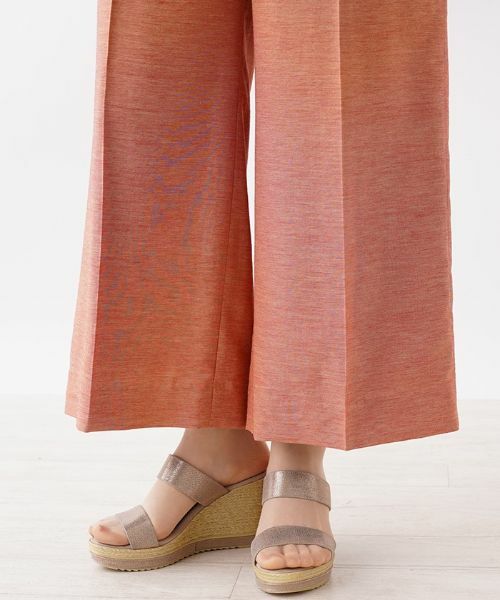 Leilian PLUS HOUSE / レリアンプラスハウス その他パンツ | ワイドシルエットパンツ | 詳細10