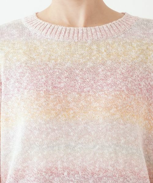 Leilian PLUS HOUSE / レリアンプラスハウス ニット・セーター | カラーボーダーニット【Leilian the week】 | 詳細7