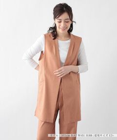 Leilian PLUS HOUSE / レリアンプラスハウス テーラードジャケット | 【洗える】シンプルジレ【プラス企画】