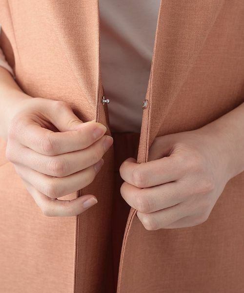 Leilian PLUS HOUSE / レリアンプラスハウス テーラードジャケット | 【洗える】シンプルジレ【プラス企画】 | 詳細10