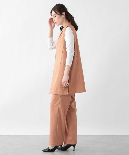 Leilian PLUS HOUSE / レリアンプラスハウス テーラードジャケット | 【洗える】シンプルジレ【プラス企画】 | 詳細5