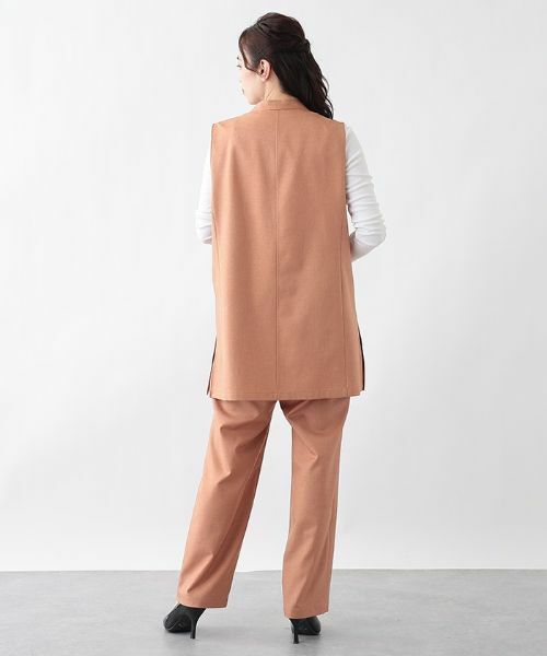 Leilian PLUS HOUSE / レリアンプラスハウス テーラードジャケット | 【洗える】シンプルジレ【プラス企画】 | 詳細6