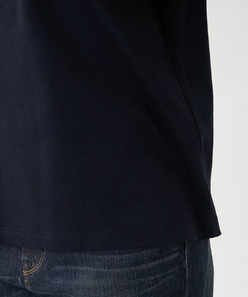 Leilian PLUS HOUSE / レリアンプラスハウス Tシャツ | 花柄モチーフ　ロングTシャツ【プラス企画】 | 詳細9