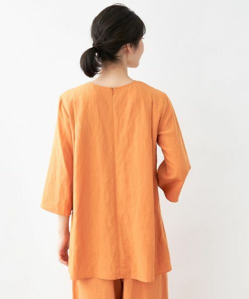 Leilian PLUS HOUSE / レリアンプラスハウス シャツ・ブラウス | 七分袖チュニックブラウス【ハロー・マイドレス】 | 詳細6