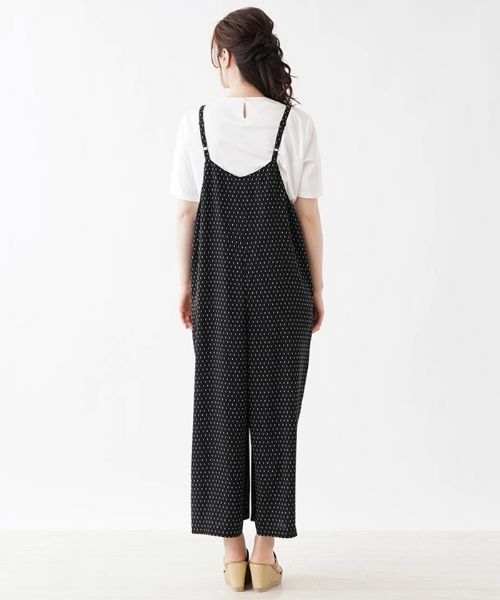 Leilian PLUS HOUSE / レリアンプラスハウス その他パンツ | ラインドットオールインワン | 詳細6