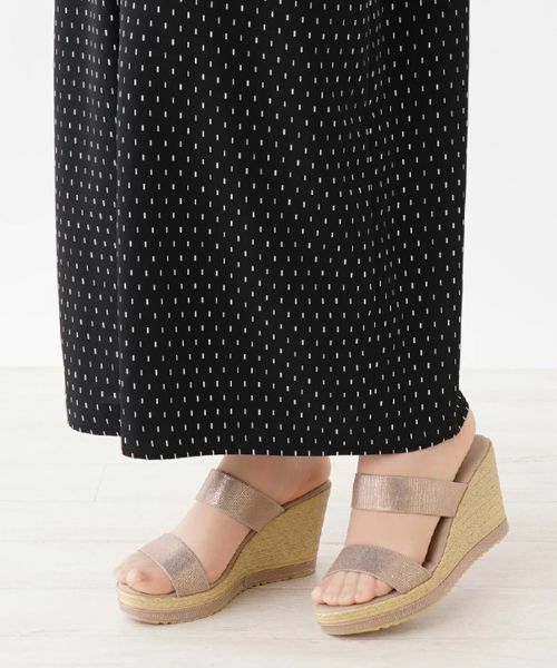 Leilian PLUS HOUSE / レリアンプラスハウス その他パンツ | ラインドットオールインワン | 詳細9