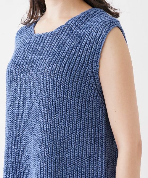 Leilian PLUS HOUSE / レリアンプラスハウス テーラードジャケット | フリンジ付きニットベスト | 詳細19