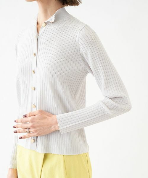 Leilian PLUS HOUSE / レリアンプラスハウス カーディガン・ボレロ | リブカーディガン | 詳細4