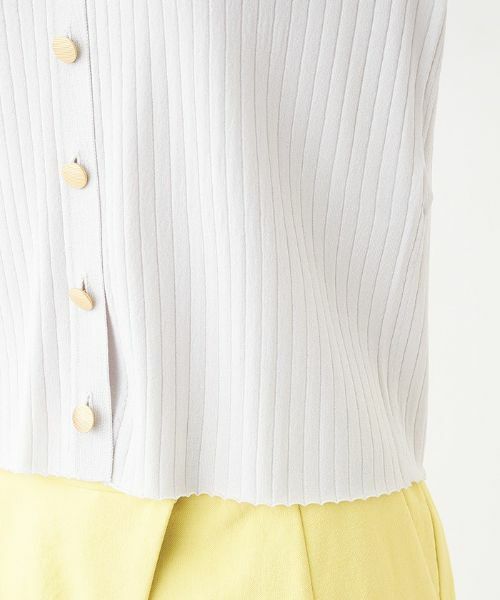 Leilian PLUS HOUSE / レリアンプラスハウス カーディガン・ボレロ | リブカーディガン | 詳細5