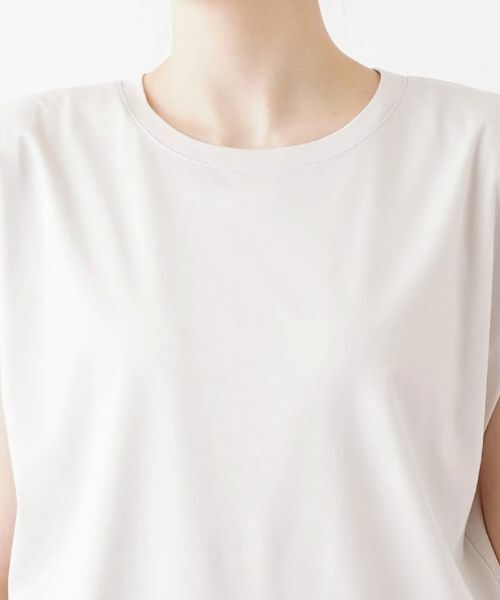 Leilian PLUS HOUSE / レリアンプラスハウス カットソー | パワーショルダーカットソー | 詳細14