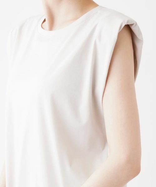 Leilian PLUS HOUSE / レリアンプラスハウス カットソー | パワーショルダーカットソー | 詳細16