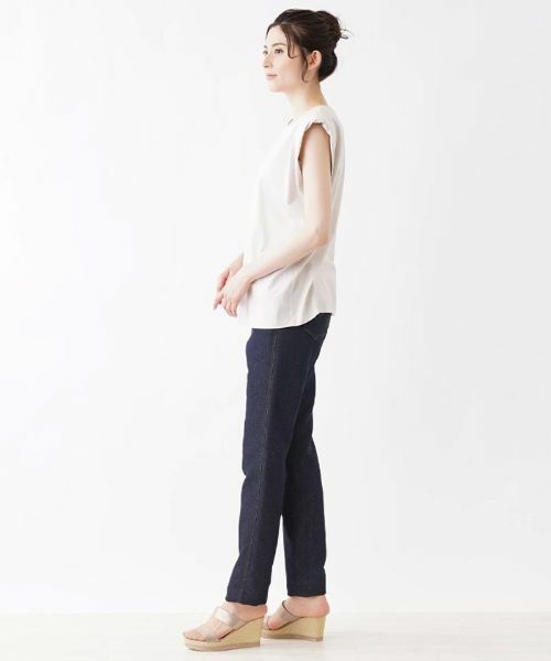 Leilian PLUS HOUSE / レリアンプラスハウス カットソー | パワーショルダーカットソー | 詳細4