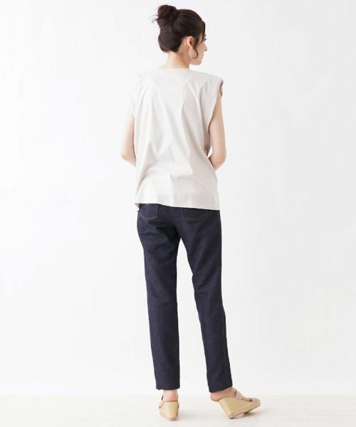 Leilian PLUS HOUSE / レリアンプラスハウス カットソー | パワーショルダーカットソー | 詳細6