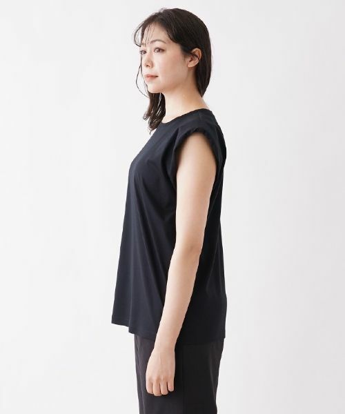 Leilian PLUS HOUSE / レリアンプラスハウス カットソー | パワーショルダーカットソー | 詳細9