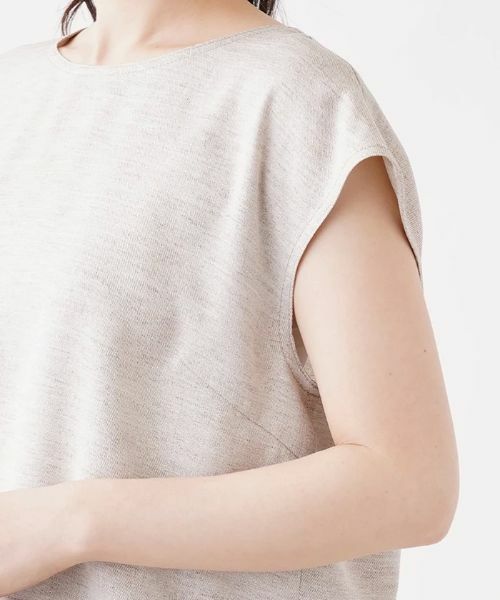 Leilian PLUS HOUSE / レリアンプラスハウス シャツ・ブラウス | 配色フレンチスリーブブラウス | 詳細8