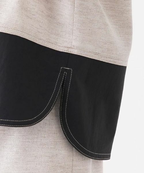 Leilian PLUS HOUSE / レリアンプラスハウス シャツ・ブラウス | 配色フレンチスリーブブラウス | 詳細9