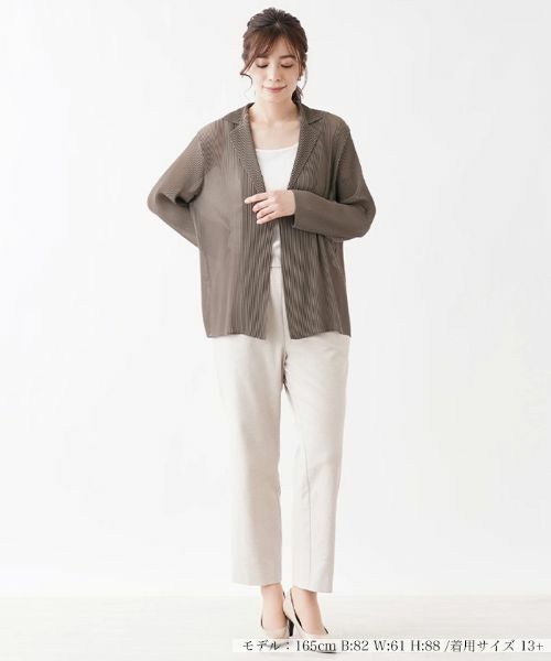 Leilian PLUS HOUSE / レリアンプラスハウス シャツ・ブラウス | エアリーカーディガン | 詳細1