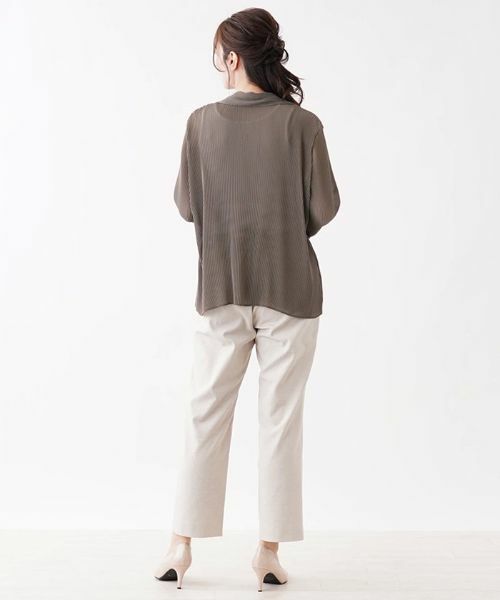 Leilian PLUS HOUSE / レリアンプラスハウス シャツ・ブラウス | エアリーカーディガン | 詳細3