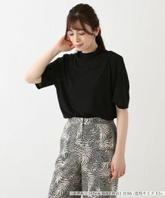 Leilian PLUS HOUSE / レリアンプラスハウス カットソー | ハイネックインナー【パワーネット】