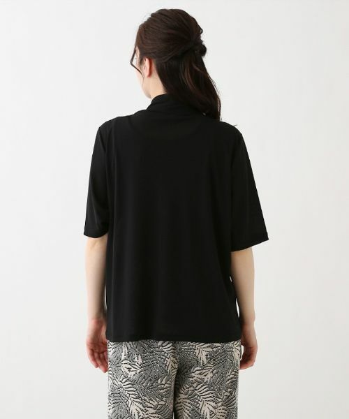 Leilian PLUS HOUSE / レリアンプラスハウス カットソー | ハイネックインナー【パワーネット】 | 詳細6