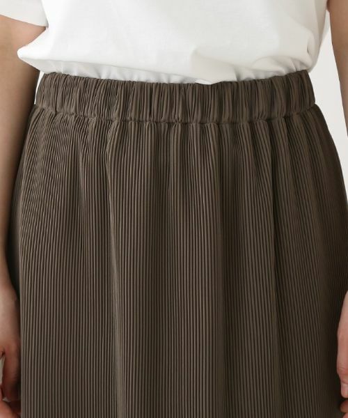 Leilian PLUS HOUSE / レリアンプラスハウス ロング・マキシ丈スカート | シアープリーツ切り替えスカート | 詳細10