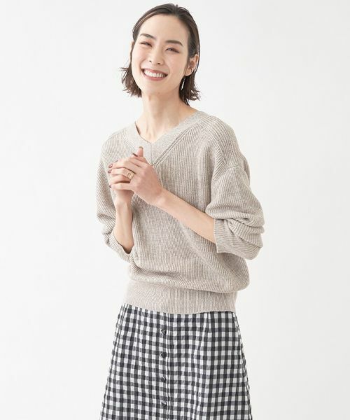 Leilian PLUS HOUSE / レリアンプラスハウス カーディガン・ボレロ | 2WAYカーディガン【NEMIKA】 | 詳細10