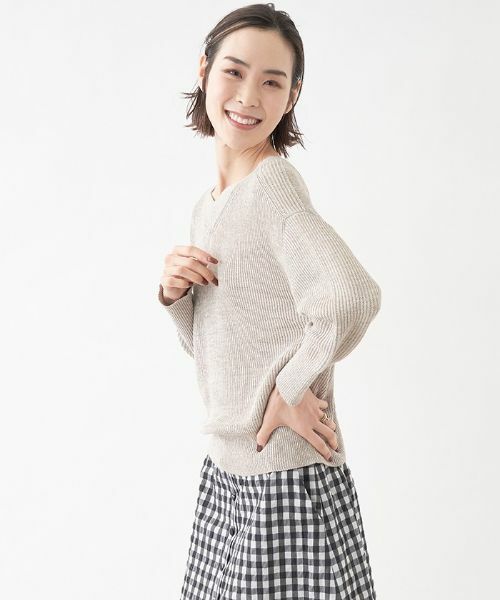 Leilian PLUS HOUSE / レリアンプラスハウス カーディガン・ボレロ | 2WAYカーディガン【NEMIKA】 | 詳細12