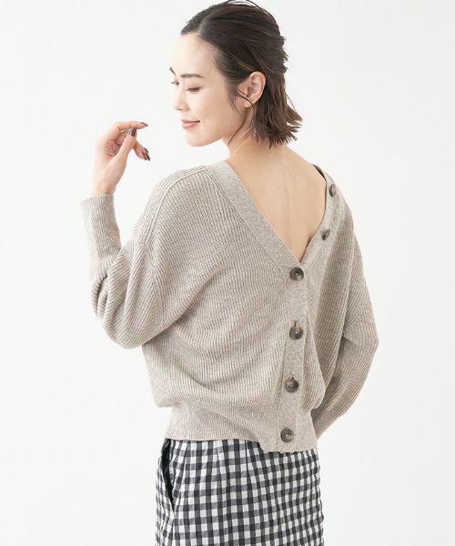Leilian PLUS HOUSE / レリアンプラスハウス カーディガン・ボレロ | 2WAYカーディガン【NEMIKA】 | 詳細14