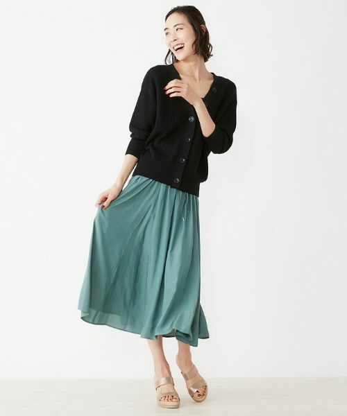 Leilian PLUS HOUSE / レリアンプラスハウス カーディガン・ボレロ | 2WAYカーディガン【NEMIKA】 | 詳細2