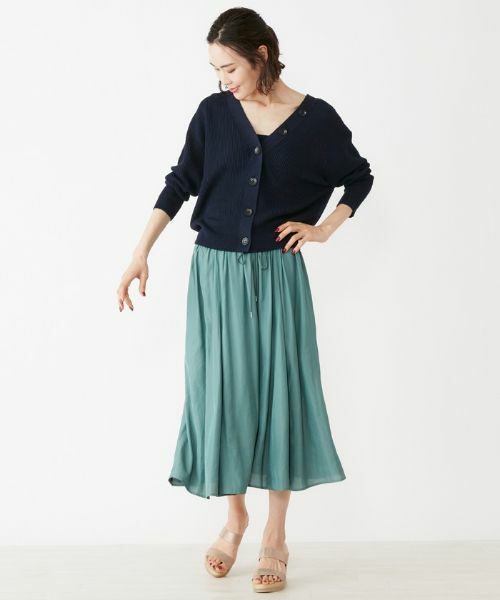 Leilian PLUS HOUSE / レリアンプラスハウス カーディガン・ボレロ | 2WAYカーディガン【NEMIKA】 | 詳細4