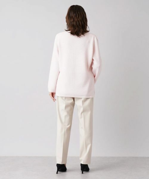 Leilian PLUS HOUSE / レリアンプラスハウス カーディガン・ボレロ | 【ONOFF使える】刺繍デザインカーディガン【CORSINI & PROTI】 | 詳細3