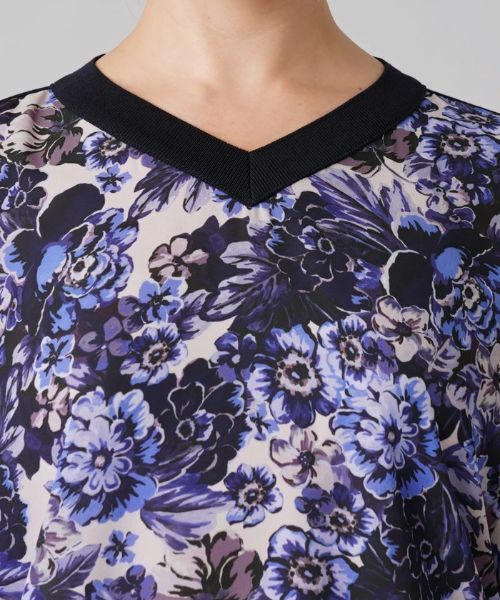 Leilian PLUS HOUSE / レリアンプラスハウス ニット・セーター | 異素材コンビプルオーバーニット | 詳細7