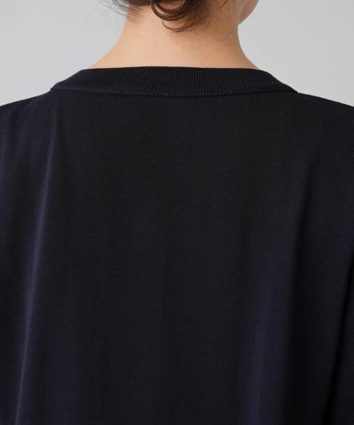 Leilian PLUS HOUSE / レリアンプラスハウス ニット・セーター | 異素材コンビプルオーバーニット | 詳細8
