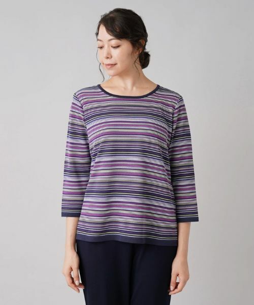 Leilian PLUS HOUSE / レリアンプラスハウス ニット・セーター | ニットタイプ【ROCHAS Premiere】 | 詳細8