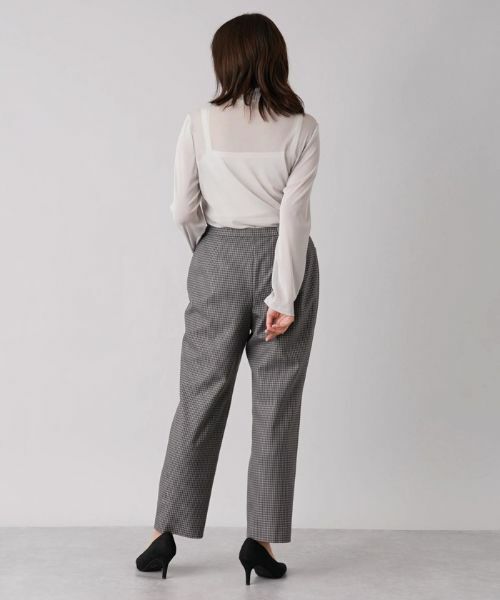 Leilian PLUS HOUSE / レリアンプラスハウス カットソー | シアーハイネックトップス | 詳細13