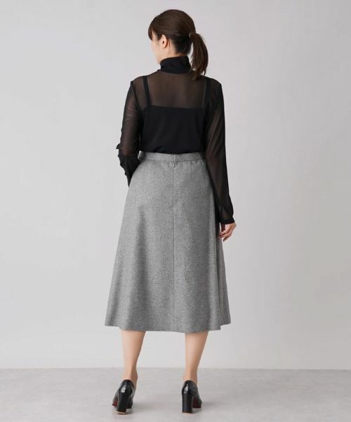 Leilian PLUS HOUSE / レリアンプラスハウス カットソー | シアーハイネックトップス | 詳細16