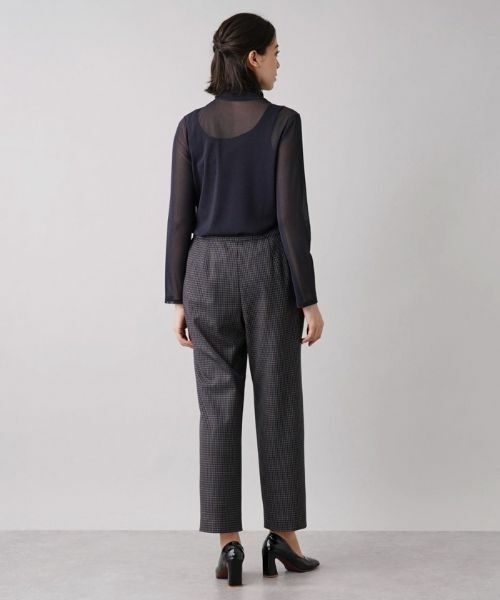 Leilian PLUS HOUSE / レリアンプラスハウス カットソー | シアーハイネックトップス | 詳細19