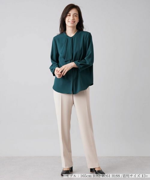 Leilian PLUS HOUSE / レリアンプラスハウス その他パンツ | コンフォートストレッチパンツ | 詳細1