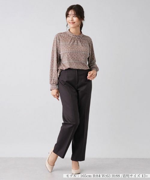 Leilian PLUS HOUSE / レリアンプラスハウス その他パンツ | コンフォートストレッチパンツ | 詳細1