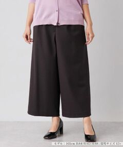 Leilian PLUS HOUSE / レリアンプラスハウス その他パンツ | コンフォートストレッチワイドパンツ