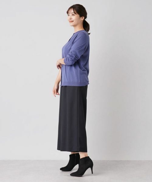 Leilian PLUS HOUSE / レリアンプラスハウス その他パンツ | コンフォートストレッチワイドパンツ | 詳細17